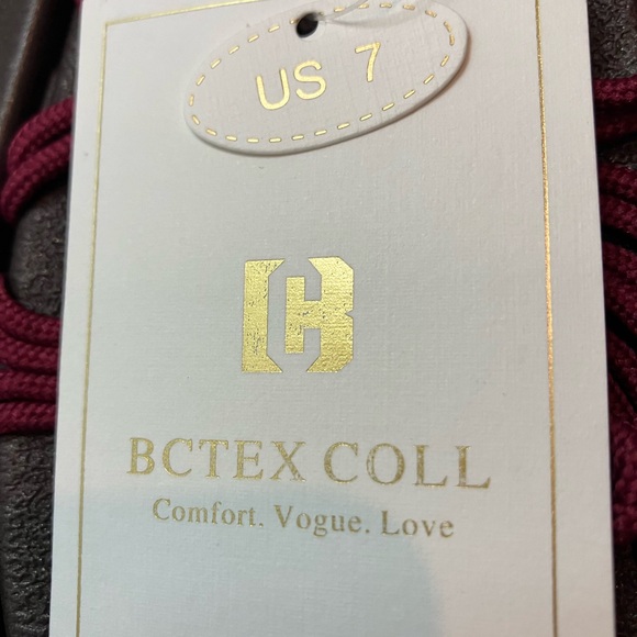 NWT BCTEX Coll Gladiator Woven Gladiator Sandals in burgundy size 7 - Picture 2 of 6